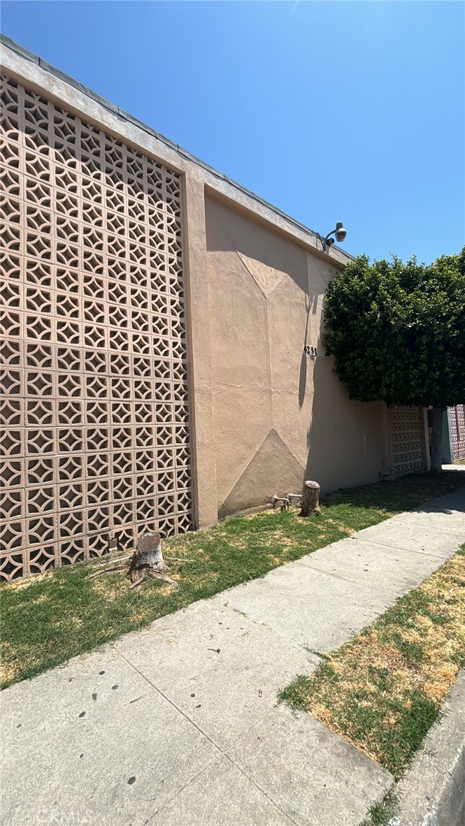 A property available for sale at 4231 Walnut Street, Bell, CA 90201.