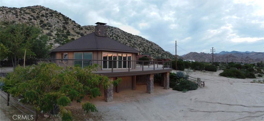 A property available for sale at 5646 Minna Gombell Lane, Pioneertown, CA 92268.