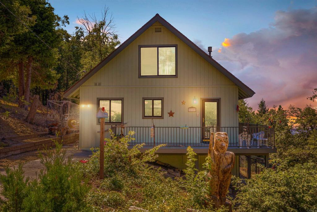 A property available for sale at 22209 Crestline Road, Palomar Mountain, CA 92060.