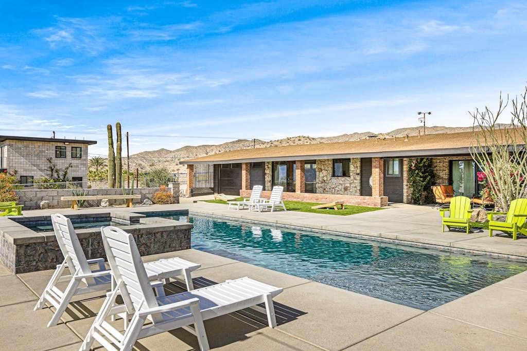 A property available for sale at 73100 Lyons Boulevard, Desert Hot Springs, CA 92241.
