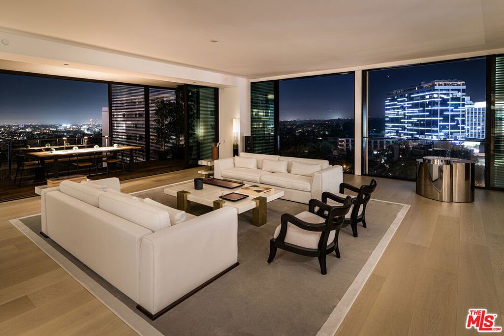 A property available for sale at 9040 Sunset Boulevard 1101, West Hollywood, CA 90069.