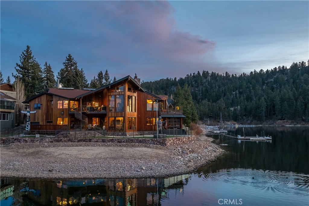 A property available for sale at 655 Cove Drive, Big Bear Lake, CA 92315.