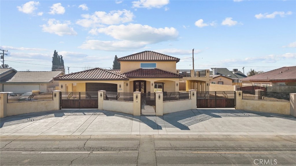A property available for sale at 10172 Mendiburu Road, California City, CA 93505.