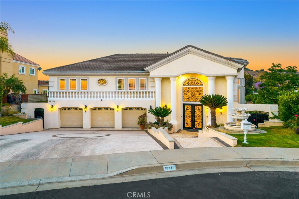 A property available for sale at 16321 Aurora Crest Drive, Whittier, CA 90605.