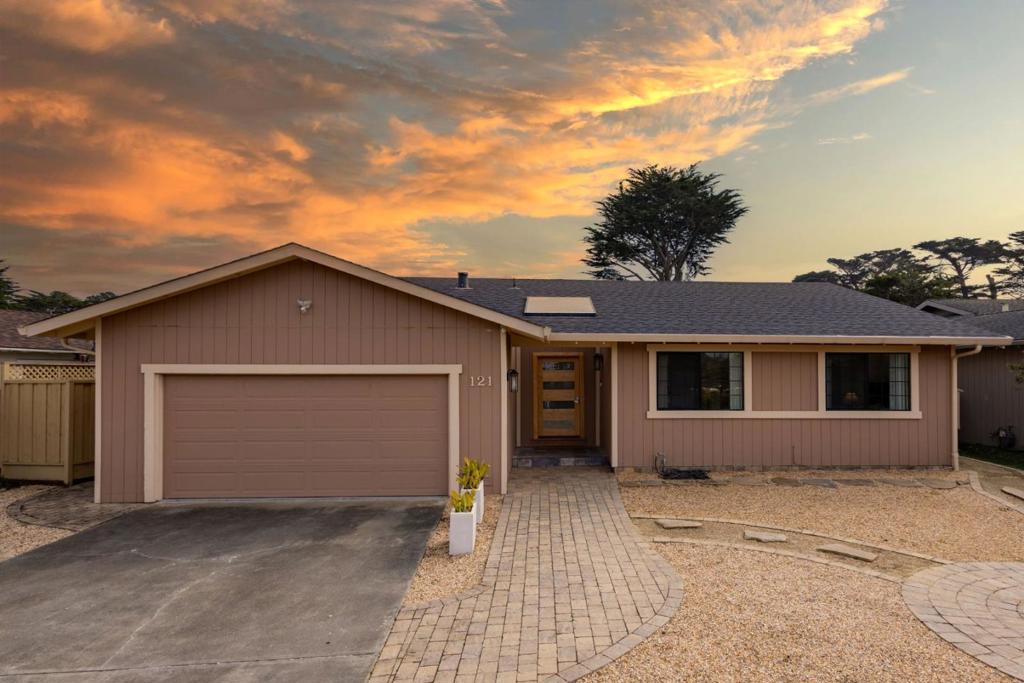 A property available for sale at 121 Arbor Lane, Moss Beach, CA 94038.