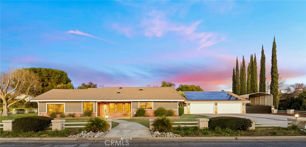 A property available for sale at 26280 Thacker Drive, Hemet, CA 92544.