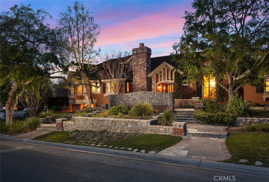 A property available for sale at 3210 Las Faldas Drive, Fullerton, CA 92835.