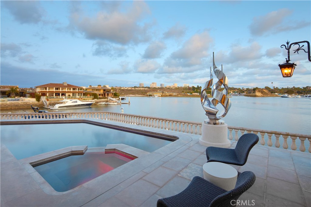 A property available for sale at 301 Morning Star Lane, Newport Beach, CA 92660.