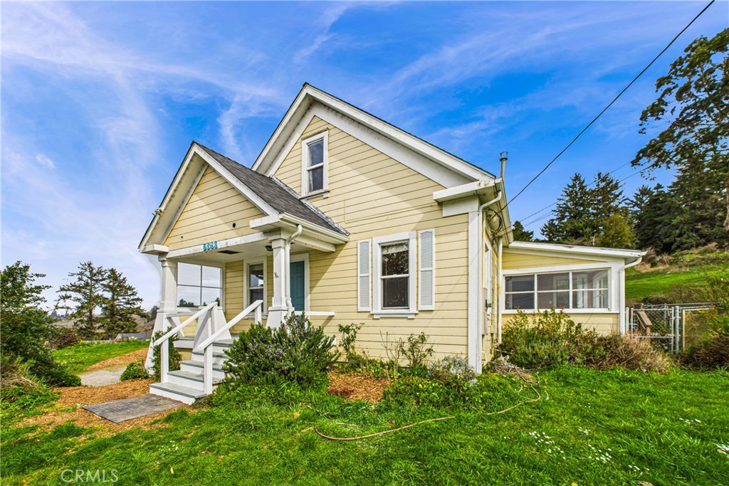 A property available for sale at 5863 Elk River Road, Eureka, CA 95503.