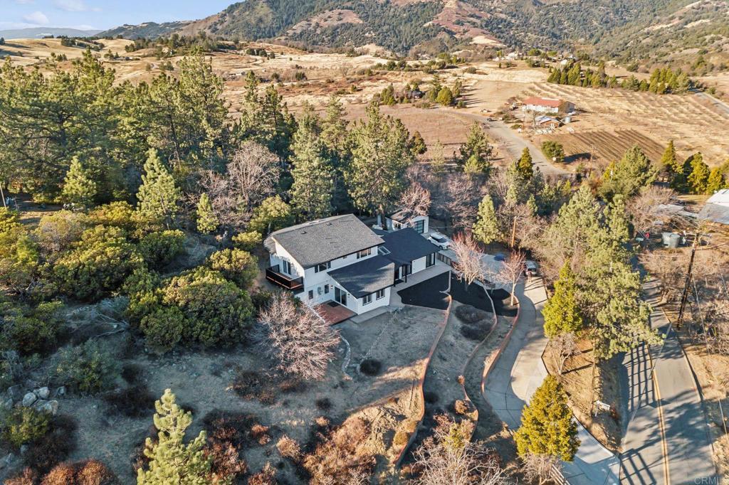 A property available for sale at 1326 Farmer Road, Julian, CA 92036.