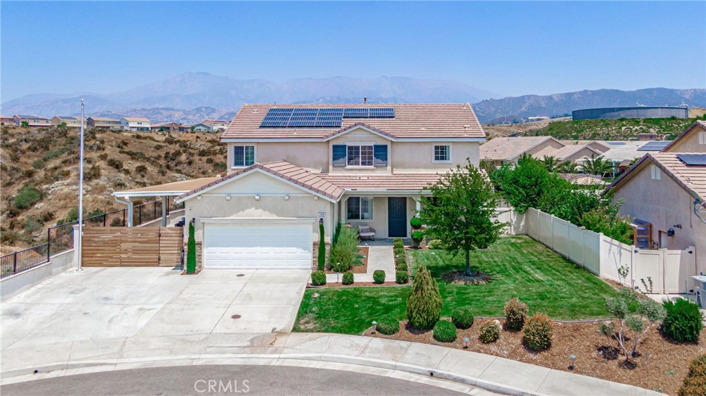A property available for sale at 148 Mesquite Court, Calimesa, CA 92320.