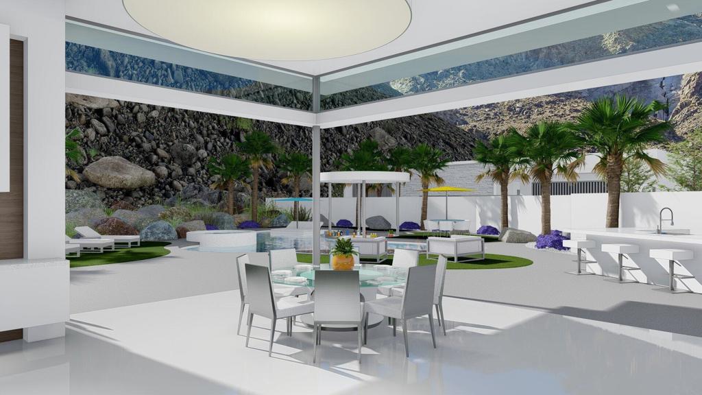 A property available for sale at 931 Las Palmas Estates Drive, Palm Springs, CA 92262.
