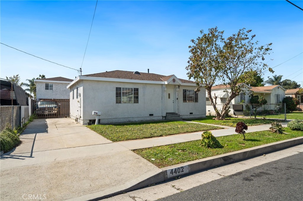 A property available for sale at 4402 Hartle Avenue, Cudahy, CA 90201.