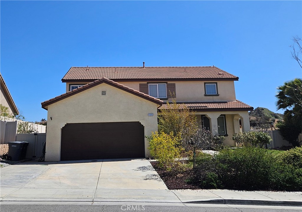 A property available for sale at 1445 Sandy Hill Drive, Calimesa, CA 92320.