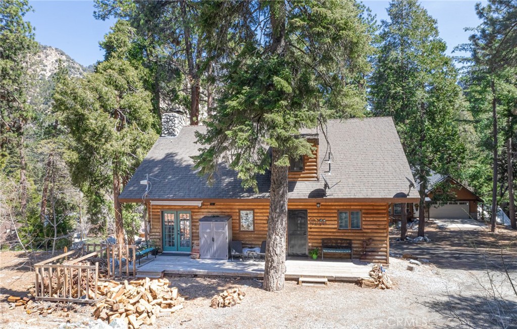 A property available for sale at 9408 Mill Drive, Forest Falls, CA 92339.