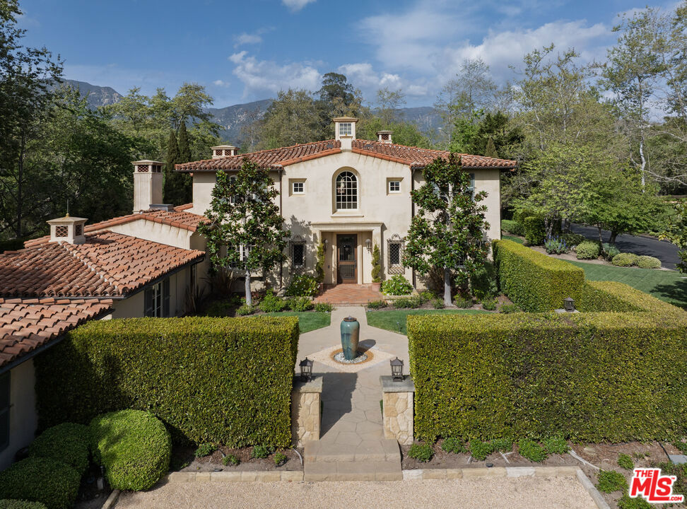 A property available for sale at 2035 Creekside Road, Santa Barbara, CA 93108.