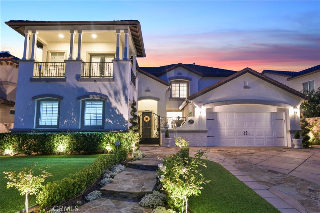 A property available for sale at 2442 N Hawksfield Way, Orange, CA 92867.