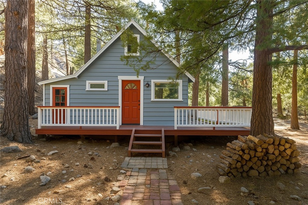 A property available for sale at 26616 Valley View Drive, Rimforest, CA 92378.