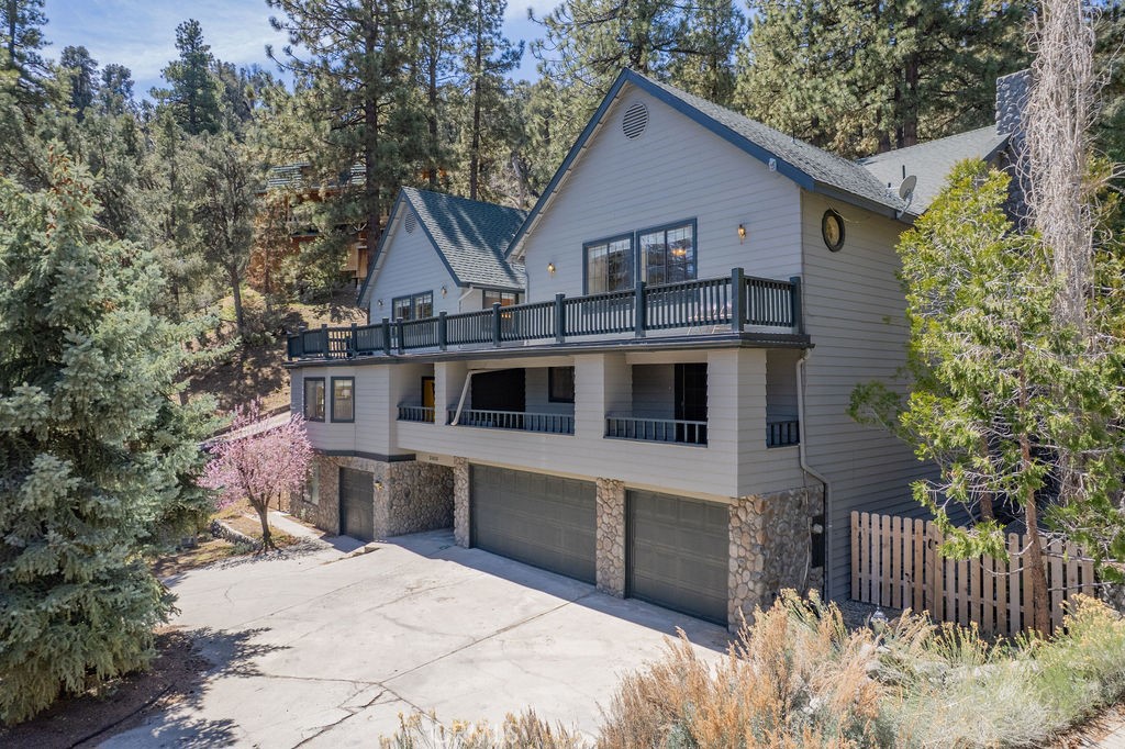 A property available for sale at 2405 Cedarwood Drive, Pine Mountain Club, CA 93222.