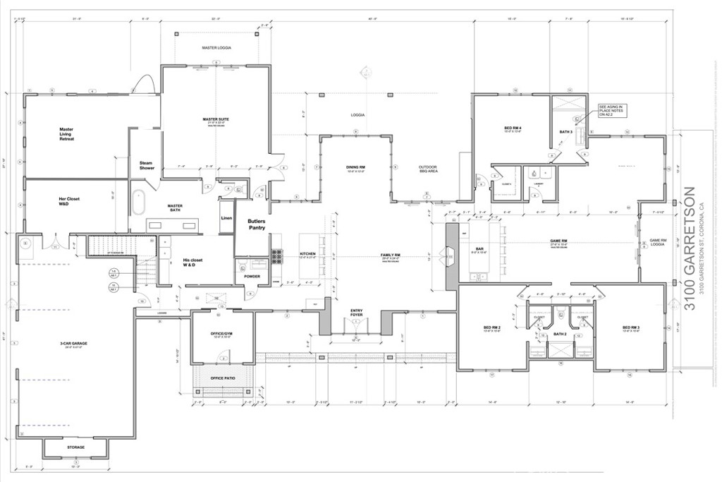 A property available for sale at 3100 Garretson Avenue, Corona, CA 92881.