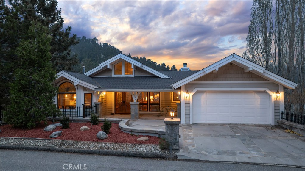 A property available for sale at 599 Cove Drive, Big Bear Lake, CA 92315.