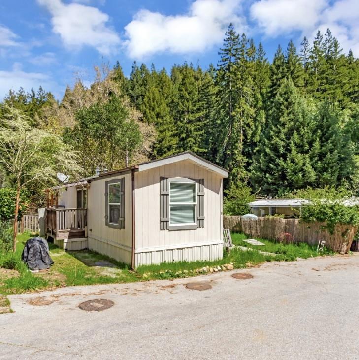 A property available for sale at 265 Brown Gables Road, Ben Lomond, CA 95005.