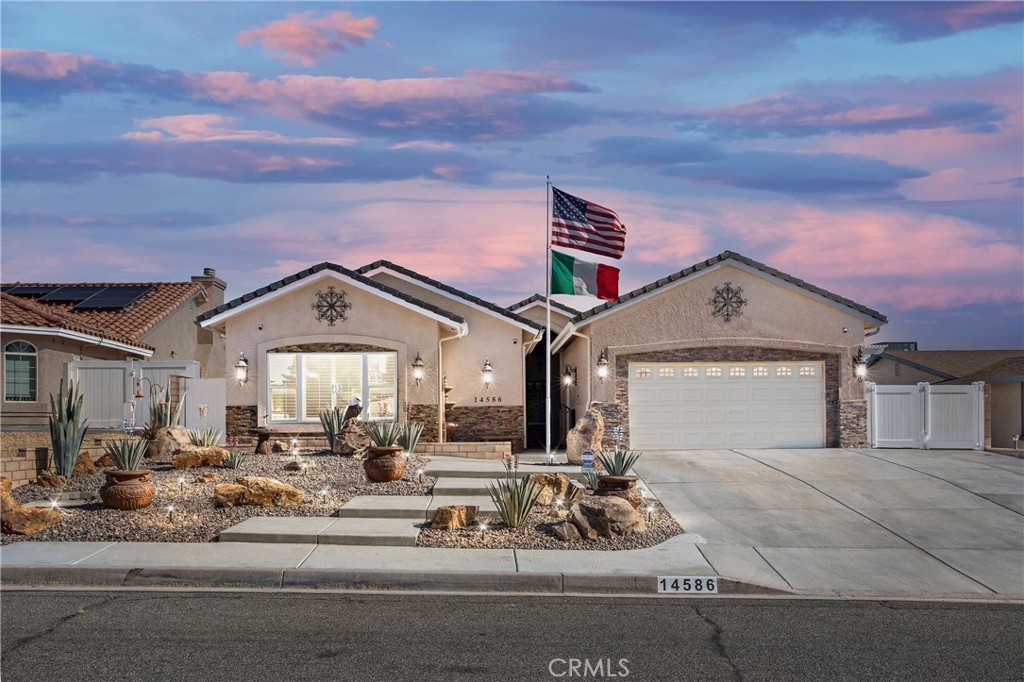 A property available for sale at 14586 Cool Glen Drive, Helendale, CA 92342.