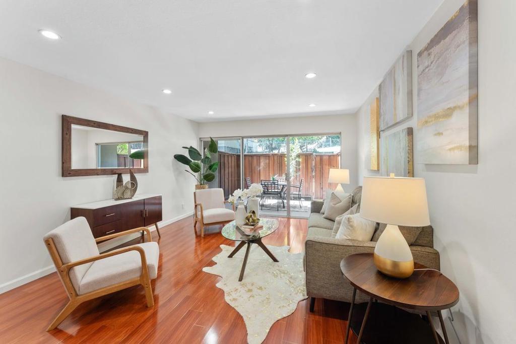 A property available for sale at 1101 Continentals Way 104, Belmont, CA 94002.