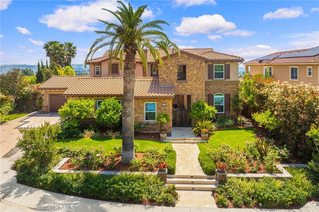A property available for sale at 4080 Naples Court, Yorba Linda, CA 92886.