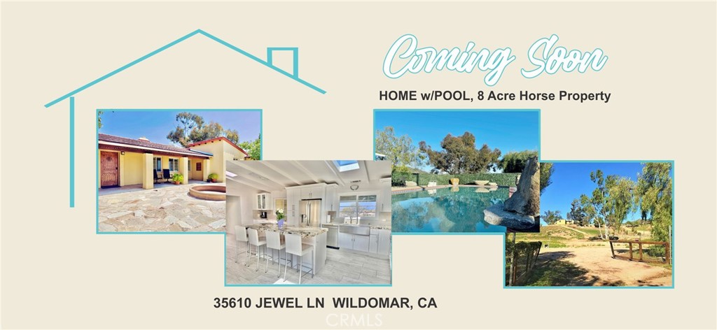A property available for sale at 35610 Jewel Lane, Wildomar, CA 92595.