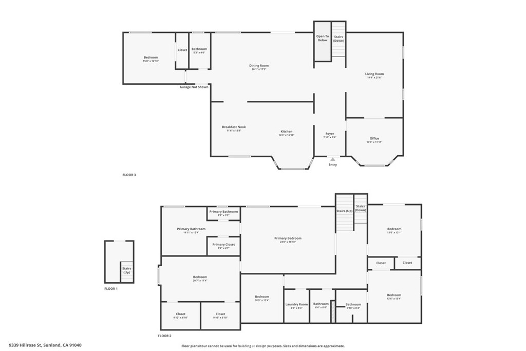 A property available for sale at 9339 Hillrose Street, Shadow Hills, CA 91040.