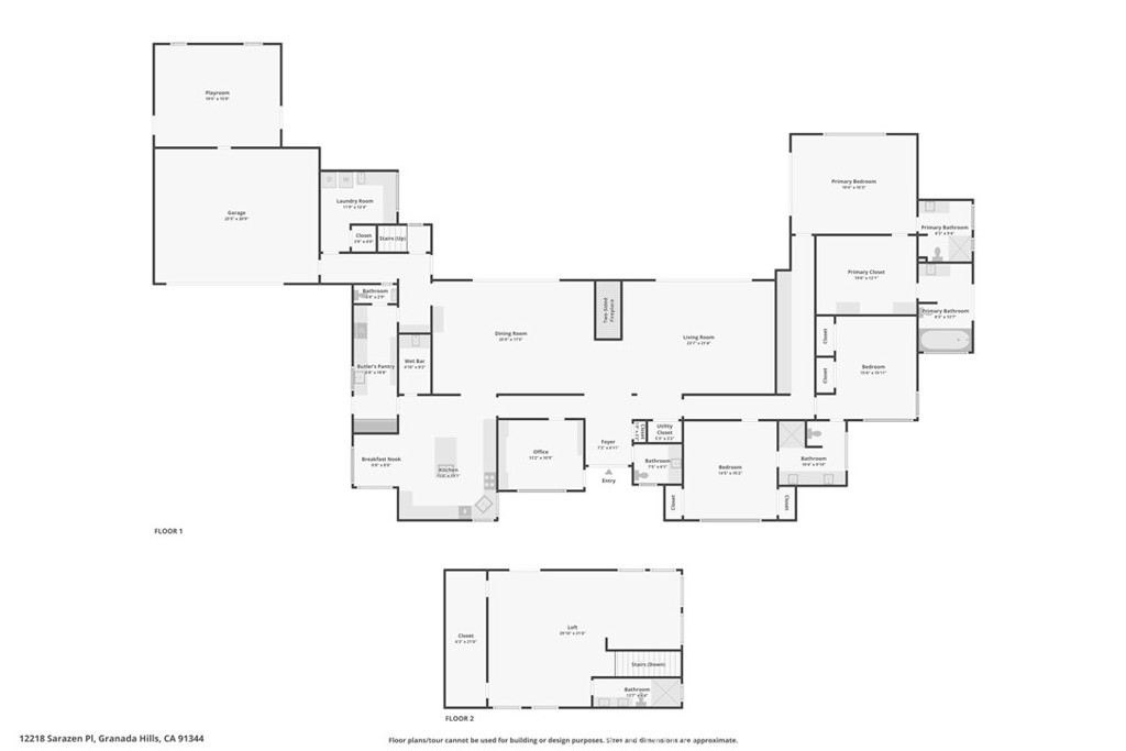 A property available for sale at 12218 Sarazen Place, Granada Hills, CA 91344.