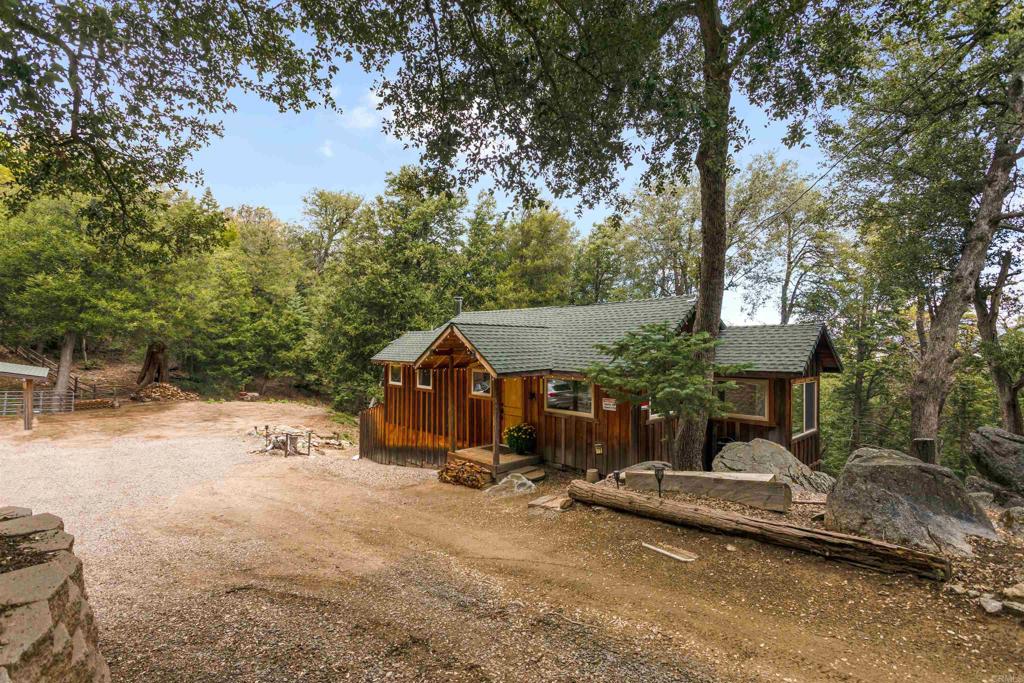 A property available for sale at 21932 Crestline Road, Palomar Mountain, CA 92060.