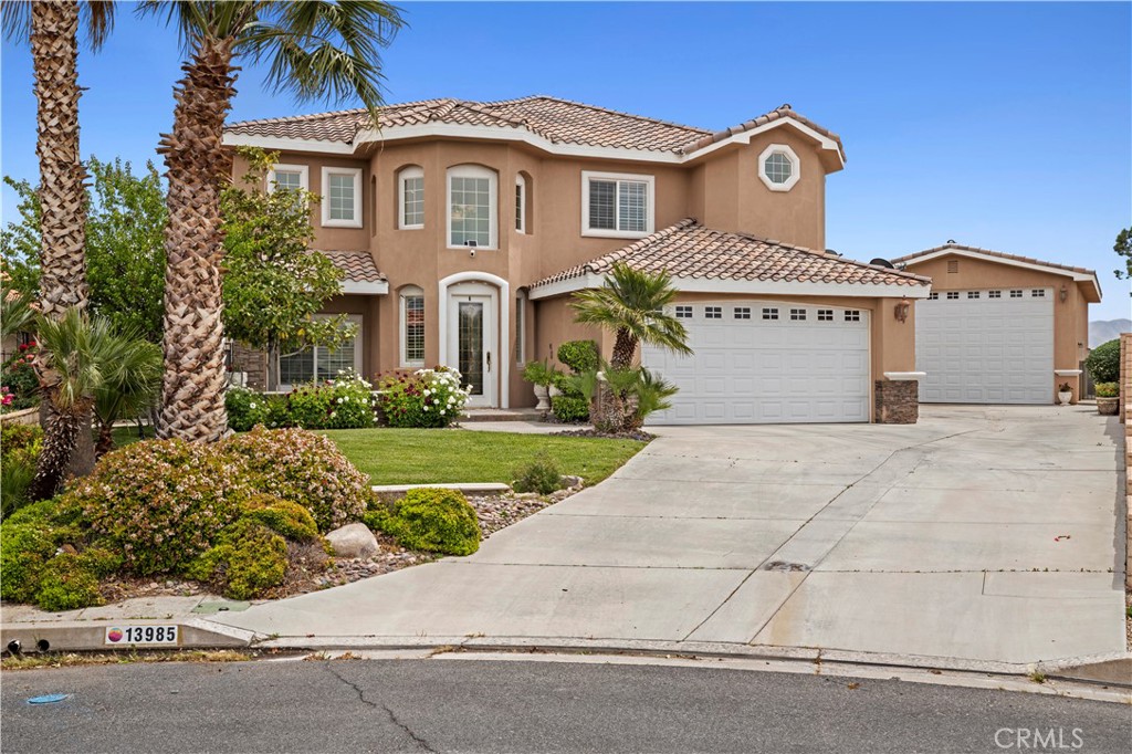 A property available for sale at 13985 Evergreen Lane, Victorville, CA 92395.