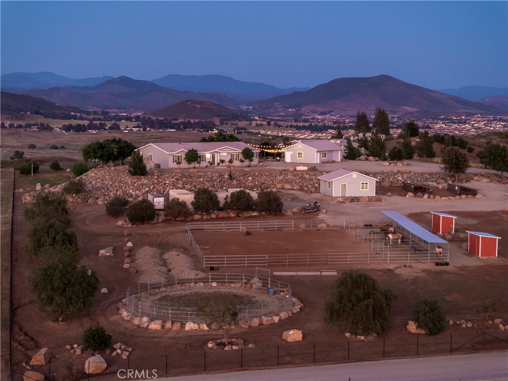 A property available for sale at 33680 Lindenberger Road, Menifee, CA 92584.