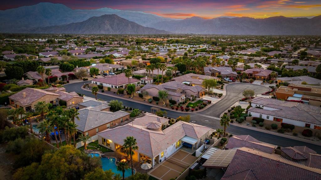 A property available for sale at 48808 Meandering Cloud Street, Indio, CA 92201.