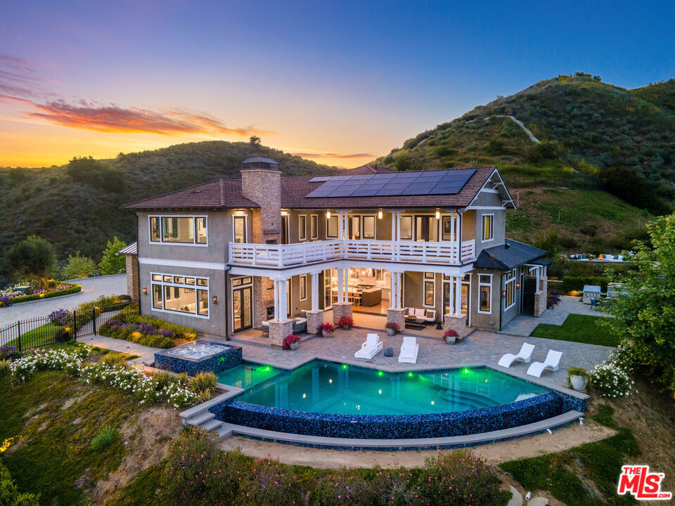 A property available for sale at 26767 Mulholland Highway, Calabasas, CA 91302.