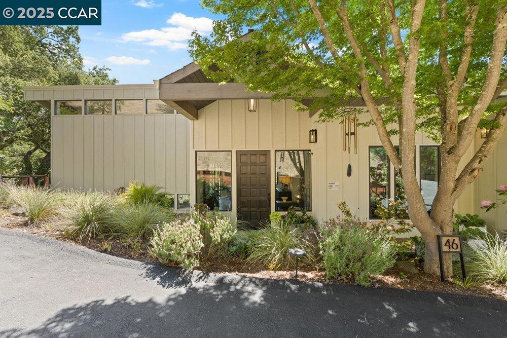 A property available for sale at 46 E Altarinda, Orinda, CA 94563.