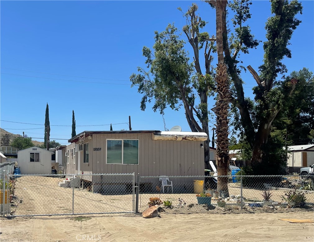 A property available for sale at 15203 Eucalyptus Street, Cabazon, CA 92230.
