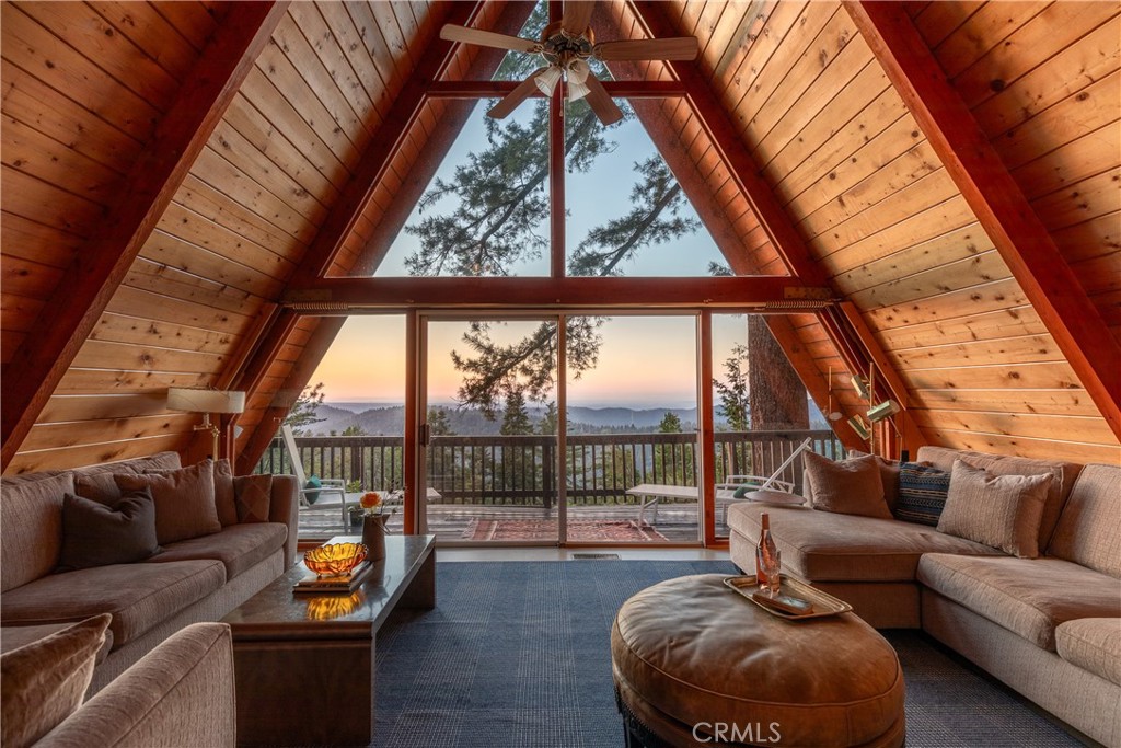 A property available for sale at 24032 Skyland Drive, Crestline, CA 92325.