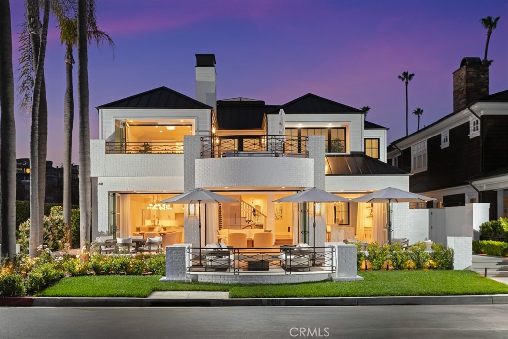 A property available for sale at 2401 Bayshore Drive, Newport Beach, CA 92663.