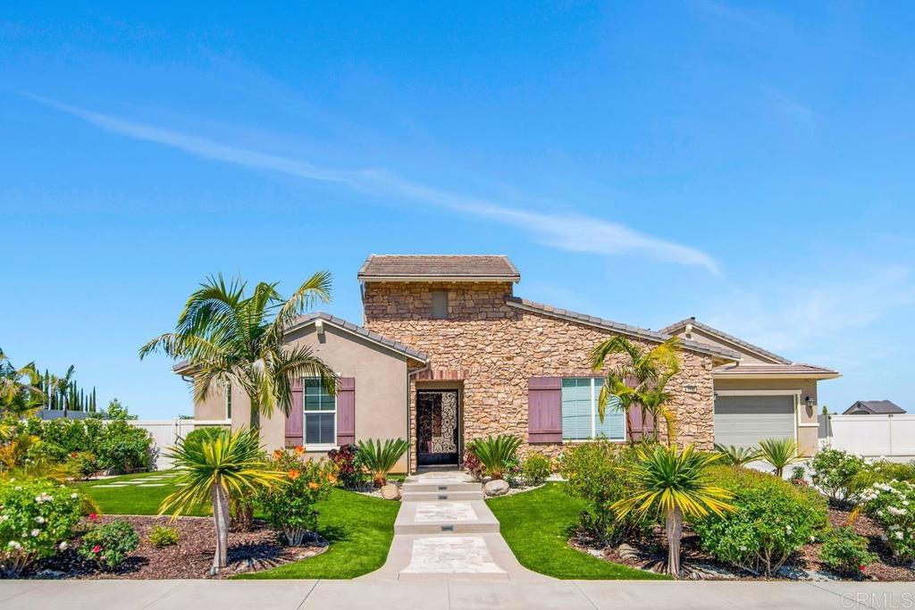 A property available for sale at 1733 Lemonadeberry Lane, Vista, CA 92084.