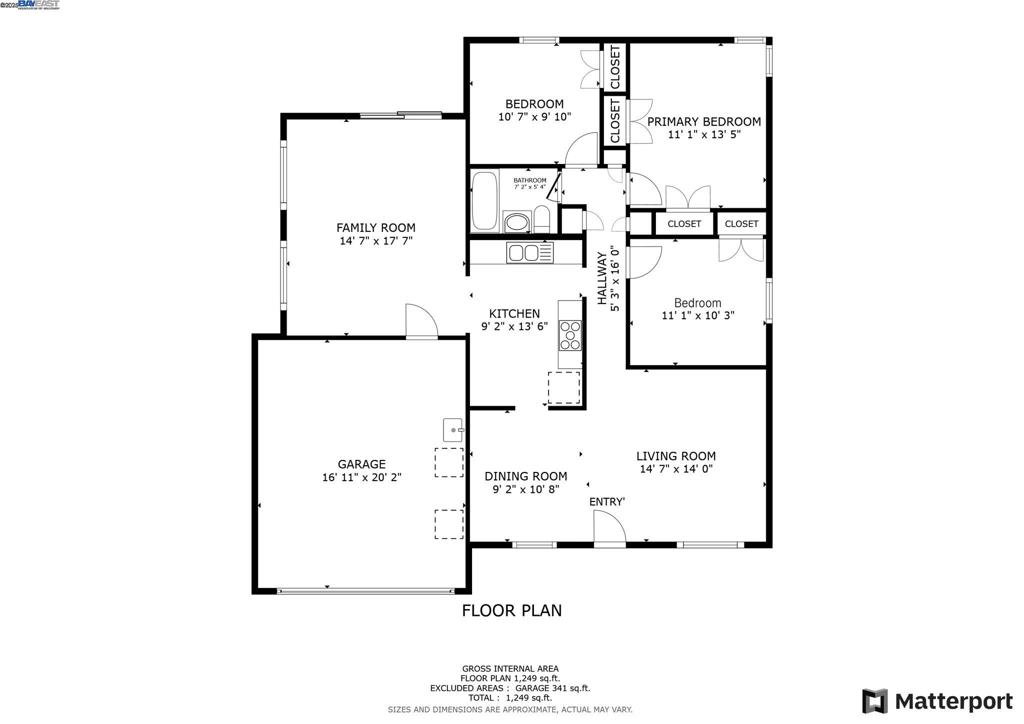 A property available for sale at 1457 Via El Monte, San Lorenzo, CA 94580.