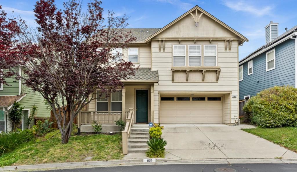 A property available for sale at 166 Kensington Circle, Hercules, CA 94547.