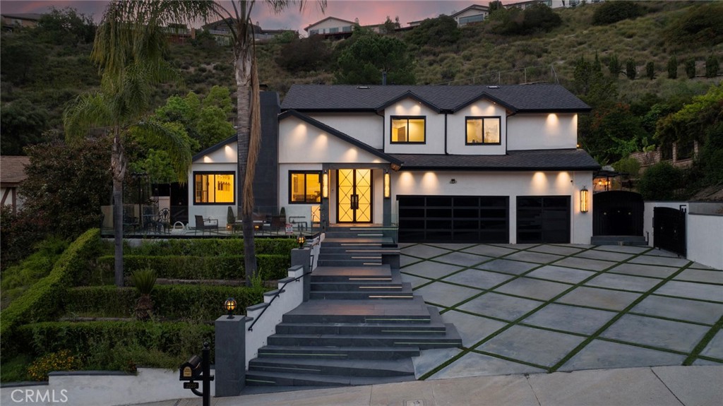 A property available for sale at 2223 Flintridge Drive, Glendale, CA 91206.