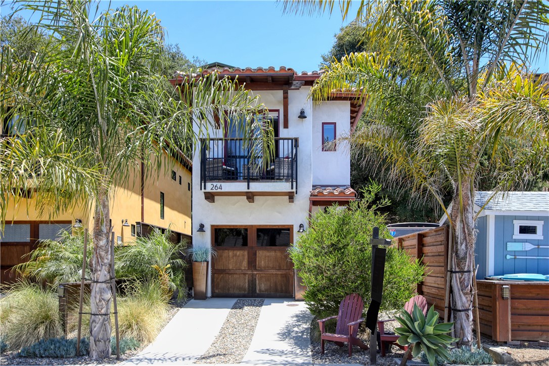 A property available for sale at 264 San Miguel Street, Avila Beach, CA 93424.