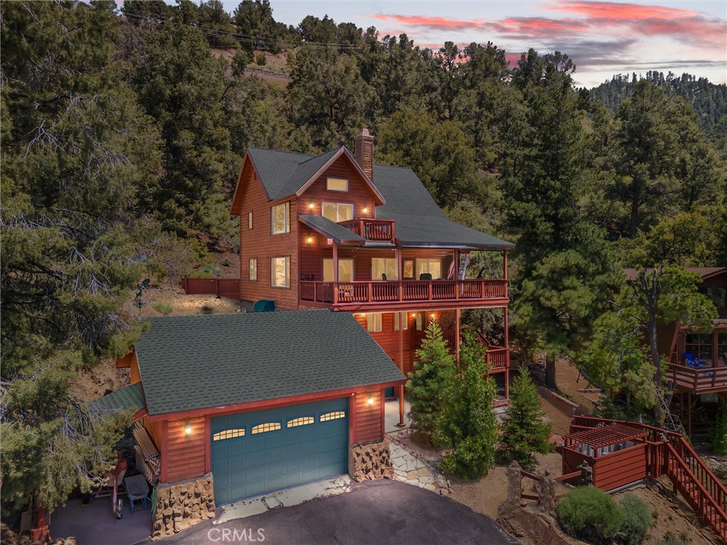 A property available for sale at 1832 Matterhorn Drive, Pine Mountain Club, CA 93222.
