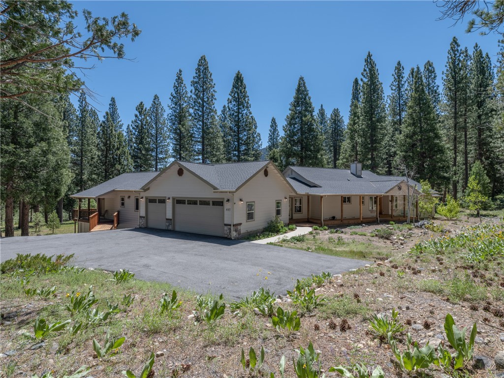 A property available for sale at 445 Boulder Drive, Clio, CA 96106.
