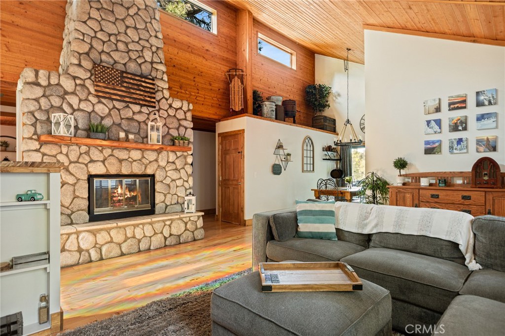 A property available for sale at 31297 All View Drive, Running Springs, CA 92382.