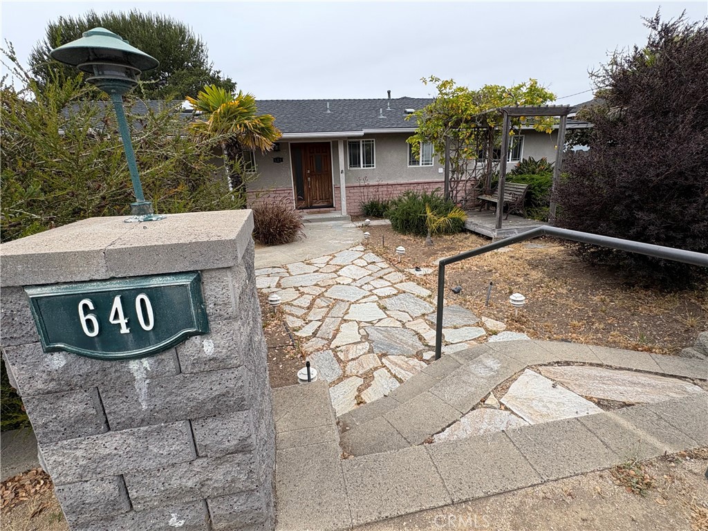A property available for sale at 640 Manzanita Drive, Los Osos, CA 93402.